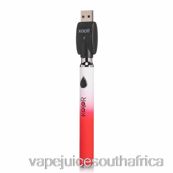 Vape Pods Leaf Buddi Kolor Twist Slim 650Mah Battery Red